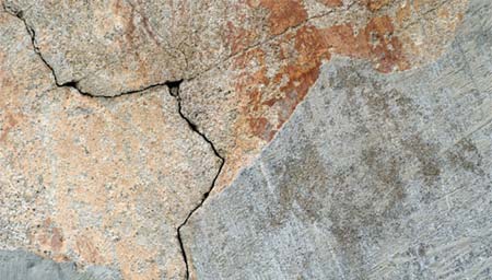 Spot and repair cracks 