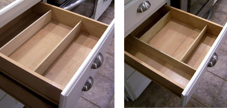 Quick and easy drawer dividers 