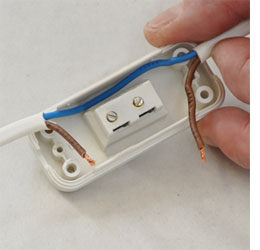 Wiring Up A Lampholder For New Lamp And, How To Install Lamp Switch