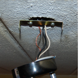 Install new ceiling lights