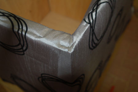 Make an upholstered ottoman