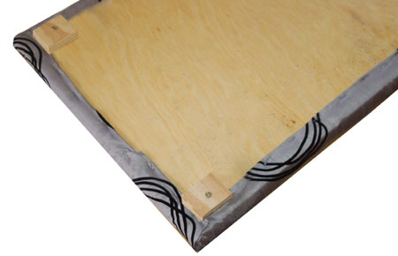 Make an upholstered ottoman