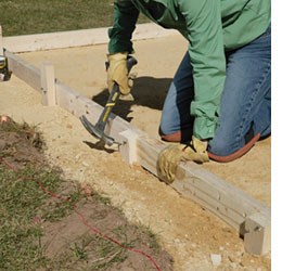 How to lay a DIY concrete patio