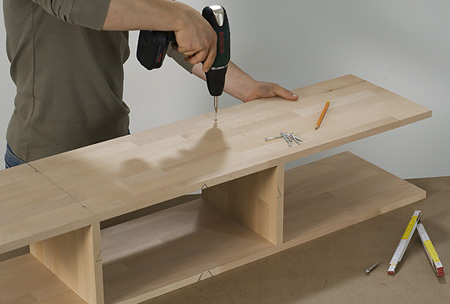 Sideboard room divider