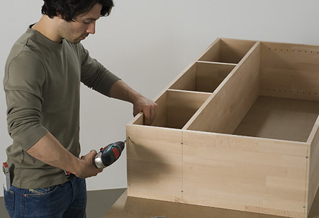 Sideboard room divider