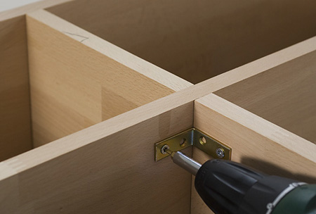 Sideboard room divider