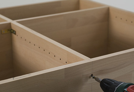 Sideboard room divider