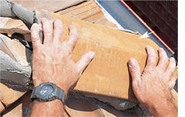 How to replace a rooftile
