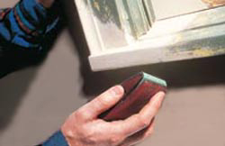 Repair rotten wood