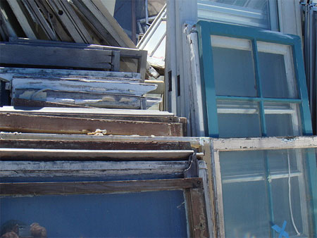 Build green with reclaimed materials