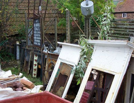 Build green with reclaimed materials