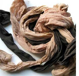 nylon stockings smooth sanding finish