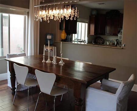 Farmhouse table restoration