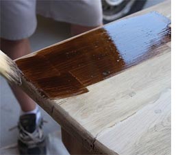 Farmhouse table restoration