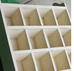 Make a shadowbox display shelf