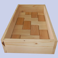 Coffee table from offcuts