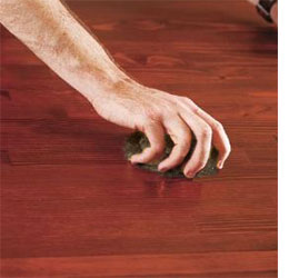 How to stain a seal a raw pine table