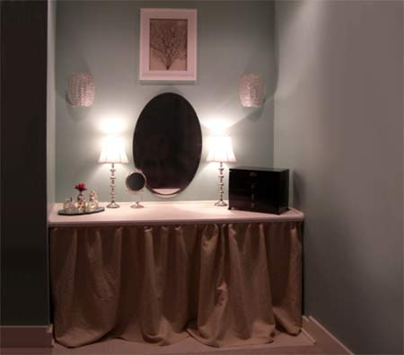 diy vanity dressing table