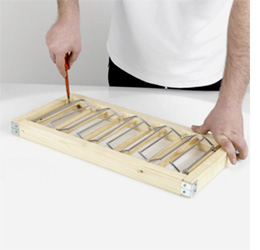 diy wine rack dremel trio