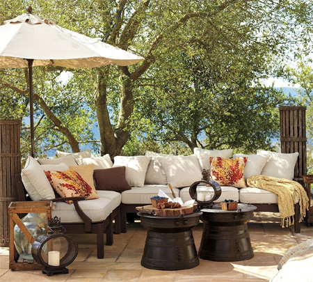 Take a break from the heat with shade in the garden