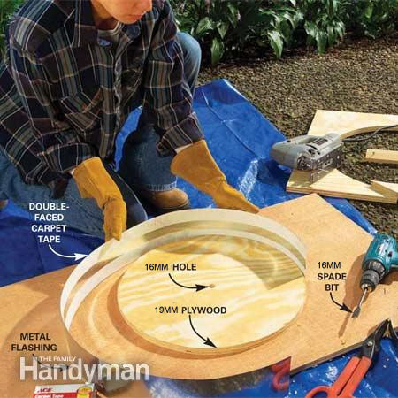 concrete water fountain instructions