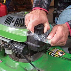Lawn mower maintenance