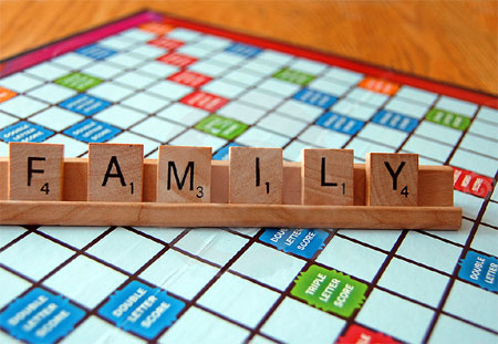 Family games night