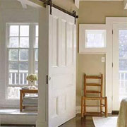Add privacy with doors