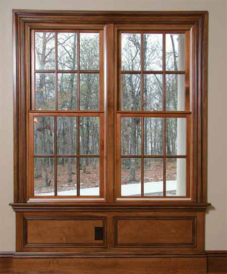 Feature windows for a home