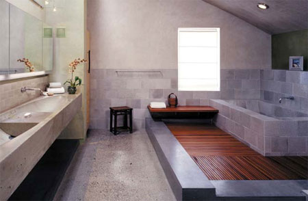 Building with concrete