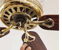 Install a ceiling fan