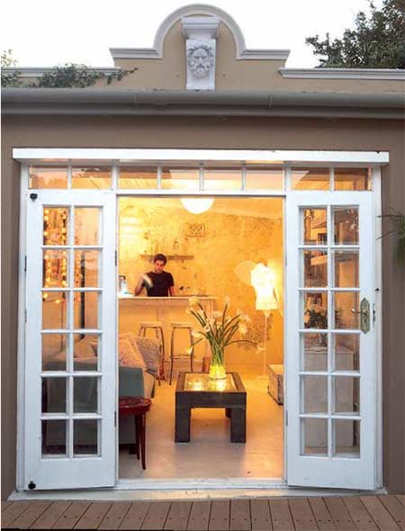 garage becomes living space