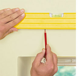 How to fit a curtain rod or rail 