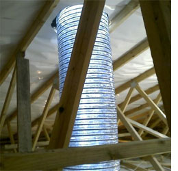 Fit a solar tube skylight