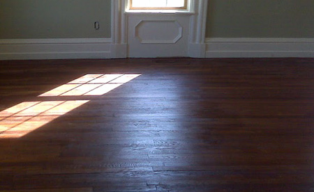 sand seal stain wood floor