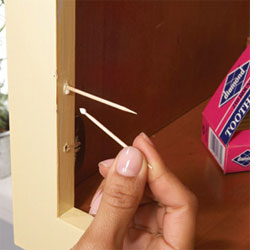 Easy do-it-yourself kitchen cabinet repairs