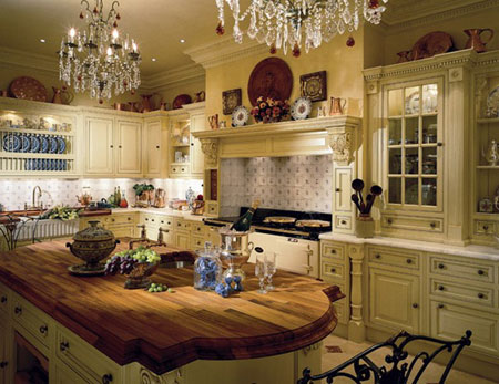 French Country or Traditional style kitchen
