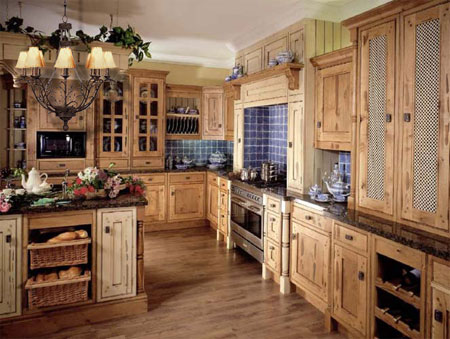 French Country or Traditional style kitchen