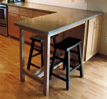 HOME DZINE Kitchen | Build a countertop extension