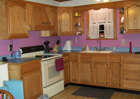 Home Dzine Kitchen Paint Oak Kitchen Cabinets