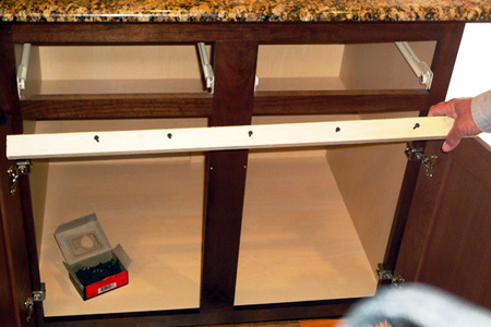 Increase the amount of storage space in a small kitchen