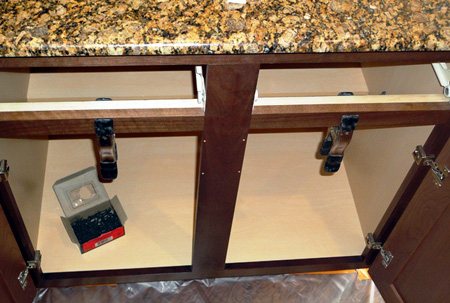 Increase the amount of storage space in a small kitchen
