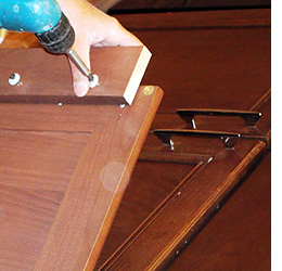 Increase the amount of storage space in a small kitchen