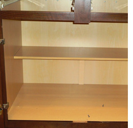 Increase the amount of storage space in a small kitchen