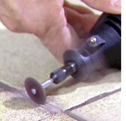 How to remove and replace a broken tile