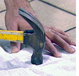 How to remove and replace a broken tile