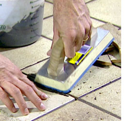 How to remove and replace a broken tile