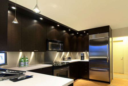 Update a kitchen with lighting
