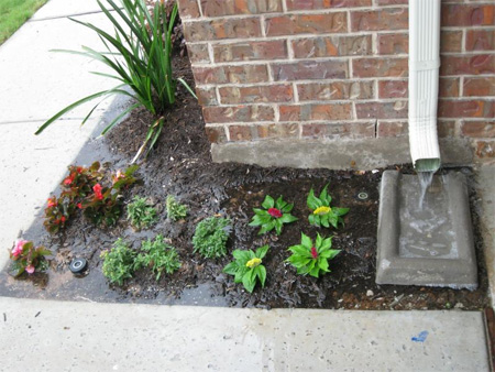 Foundation settlement in a home